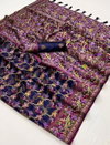 Kaarsi Silk By Rajtex Organza Parsi Handloom Weaving Saree Orders In India